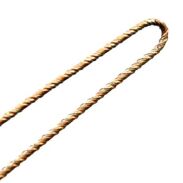 KOKÓWKA  PROSTA BRĄZOWA GRAWEROWANA 7 cm (20 SZTUK)                                         JA370/20 - 3