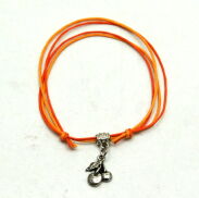 BRANSOLETKA  Z ZAWIESZKĄ W KSZTAŁCIE BIEDRONKI                                                                  0608-283 - 2