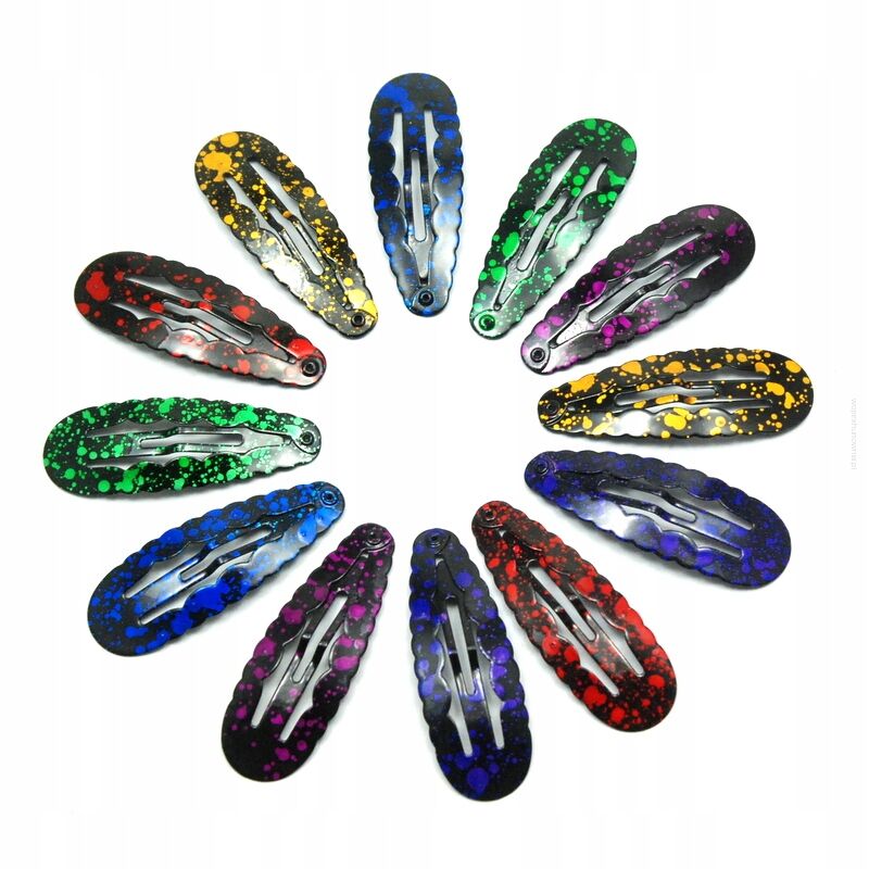 PYKI / SPINKI DO WŁOSÓW KOLOROWE 20 SZTUK (0623 SA)