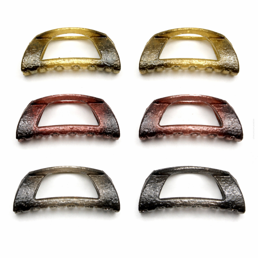 KLAMRY DO WŁOSÓW CHROPOWATE DUŻE MIX KOLOR (6 SZT) 0130-24