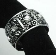 BRANSOLETKA OZDOBNA SZEROKA ROZPINANA                                                         (0611-5824 SA) - 4