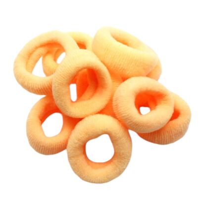 GUMKI DO WŁOSÓW DUŻE ŁOSOSIOWE 10 SZTUK                          (0191-505)