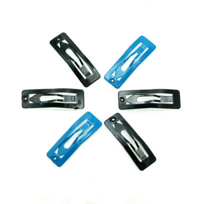 PYKI / SPINKI DO WŁOSÓW MINI KOLOROWE METALOWE 6 SZTUK (4643 S)