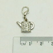 Zawieszka srebrna Konewka z cyrkoniami – charm / brelok                                                                           0605-173 - 2