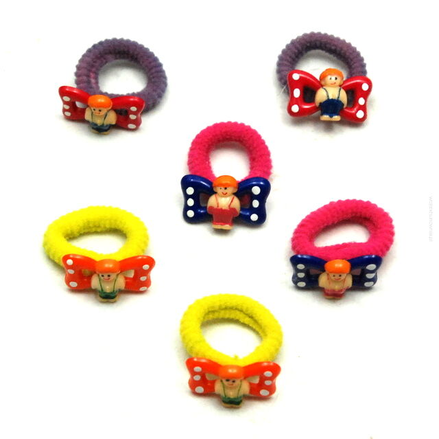 GUMKI DO WŁOSÓW DZIECIĘCE MOTYW TOM W SZELKACH I (6 SZTUK) 0317-191