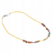 NASZYJNIK / KORALIKI DROBNE WIELOKOLOROWE                                                                0665-1001/4 - 2