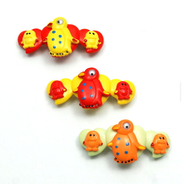 KLAMRY / SPINKI DO WŁOSÓW DZIECIĘCE  KOLOROWE (6 SZTUK) 0209-533