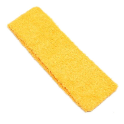 OPASKA NA GŁOWĘ ELASTYCZNA Z FROTY ŻÓŁTA (6 cm) 0193