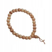 BRANSOLETKA NA GUMCE SZKLANA Z KORALIKAMI 2 SZTUKI                                (7027-3 AS) - 2