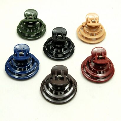 SZCZĘKI DO WŁOSÓW ŚREDNIE OKRĄGŁE 6 SZTUK                     (1278 SAM)