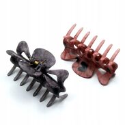 SZCZĘKI / KLAMRY DO WŁOSÓW KOLOROWE 6 SZTUK                                                                               (0340-15 SAM) - 2