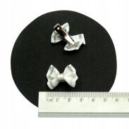 SPINKI KOMUNIJNE DO WŁOSÓW Z KOKARDKAMI 4 SZTUK                                     (0331-3 SA) - 4