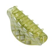 SZCZĘKA / KLAMRA DO WŁOSÓW ZIELONA                                        (0016-21 SAH) - 3