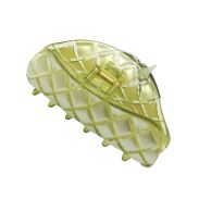 SZCZĘKA / KLAMRA DO WŁOSÓW ZIELONA                                        (0016-21 SAH) - 2