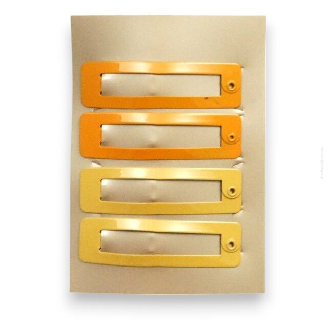 PYKI / SPINKI DO WŁOSÓW BEZ OZDÓB METALOWE 4 SZTUKI (0248 S)