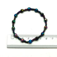 BRANSOLETKI Z KORALIKAMI NA GUMCE – WIELOKOLOROWE                                 (BRGU-7) - 3