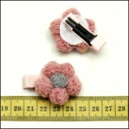 SPINKI DO WŁOSÓW DZIECIĘCE Z OZDOBAMI 4 SZTUKI (0005-7) - 2