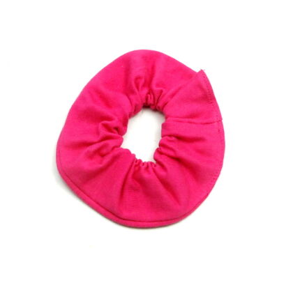 GUMKA DO WŁOSÓW SCRUNCHIE ŚREDNIA BAWEŁNIANA RÓŻ.-PRODUKT POLSKI !   3 SZTUKI 0233-16