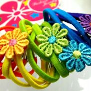 GUMKI DO WŁOSÓW DZIECIĘCE KOLOROWE 20 SZTUK         (3251 SA) - 4