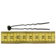 KOKÓWKA CZARNA Z DZETEM 6.5 cm (20 SZTUK)                                                             KDB/20 - 2