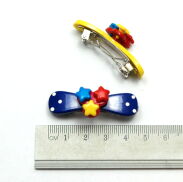 KLAMRY / SPINKI DO WŁOSÓW DZIECIĘCE KOLOROWE (4 SZTUKI) 0209-545 - 2