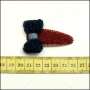 PYKI SPINKI DO WŁOSÓW DZIECIĘCE Z OZDOBAMI 4 SZTUKI (0181-47) - 2