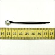 ZAPINKA CZARNA Z PEREŁKĄ (10 SZT)                                                                ZO/P/10 - 5