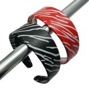 OPASKI DO WŁOSÓW SZEROKIE KOLOROWE 4 SZTUKI                                                                           (6893-1 SAH) - 3