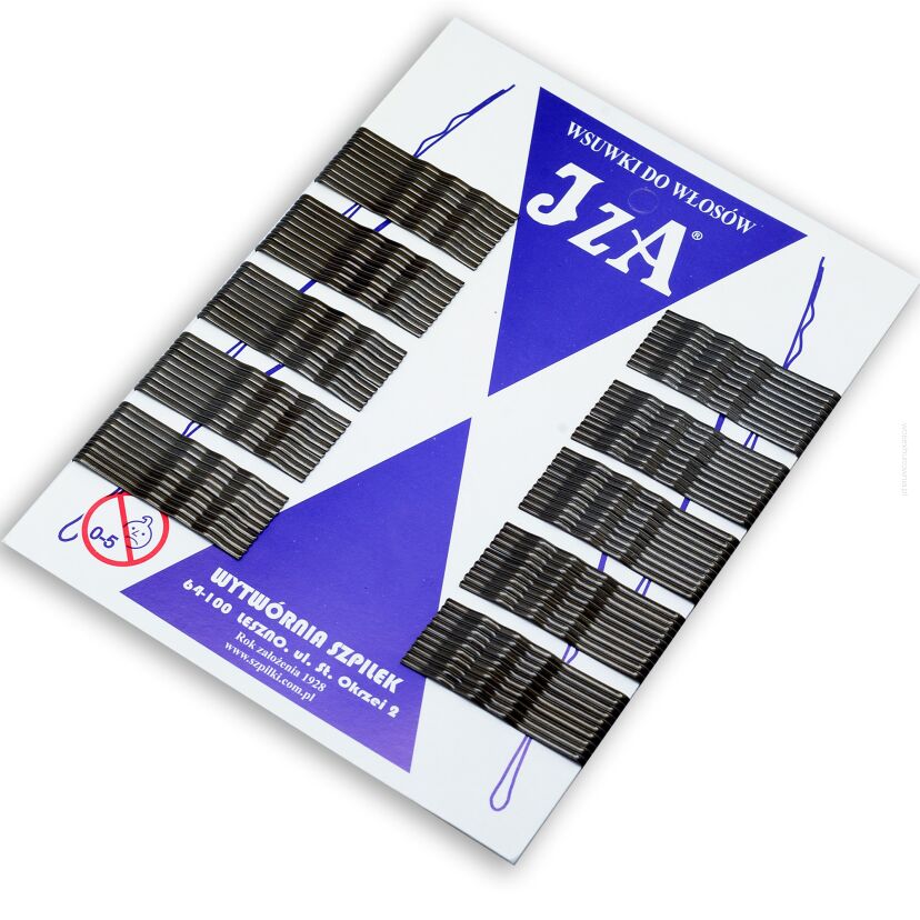 WSUWKA KARBOWANA BRĄZ BEZ KULKI 5 CM 100 SZTUK                         (215/100)