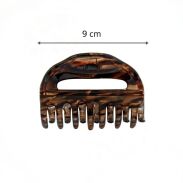 SZCZĘKI DO WŁOSÓW / KLAMRY BRĄZOWE 3 SZTUKI                                                                          (0340-14 SAM) - 4