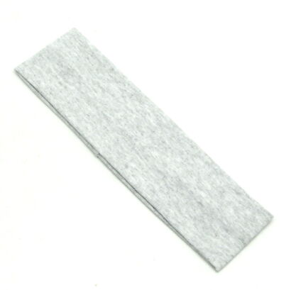 OPASKA ELASTYCZNA POPIEL-"DRES" WĄSKA 5.5 CM                                               (0171-27 SA)