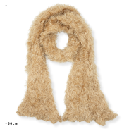 SZAL DAMSKI BEŻOWY                                                                                              SZAL-21 - 4