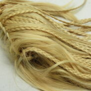 SZCZĘKA / KLAMRA  Z WŁOSAMI / DOPINKA BLOND                                                    (0137-10 SAH) - 3