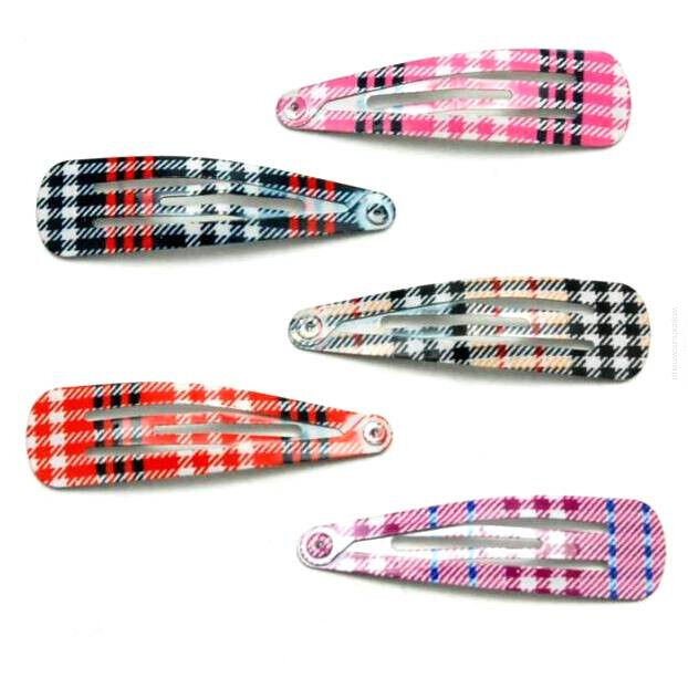 PYKI / SPINKI DO WŁOSÓW DZIECIĘCE KOLOROWE 10 SZTUK (7433 SA)