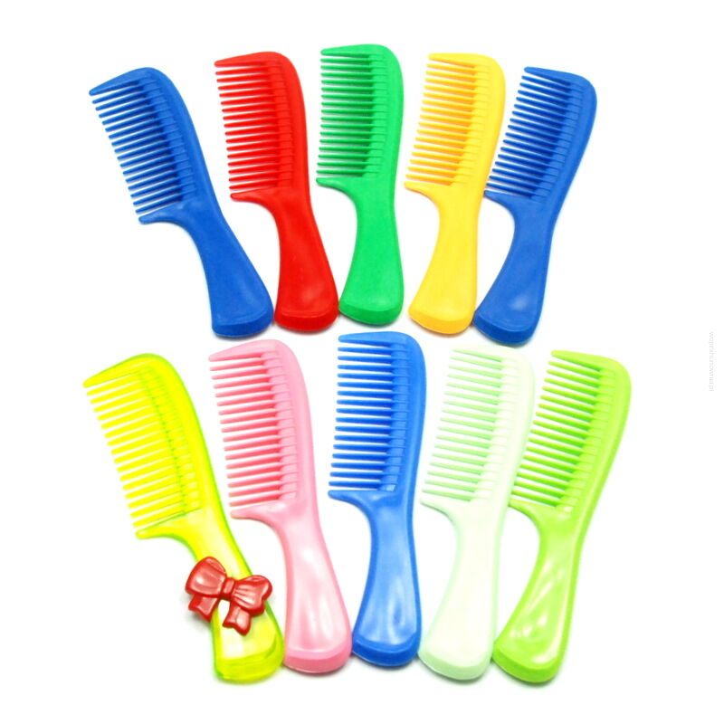 GRZEBIEŃ DO CZESANIA Z RĄCZKĄ MAŁY 10 SZTUK                                                                  (GM 01)