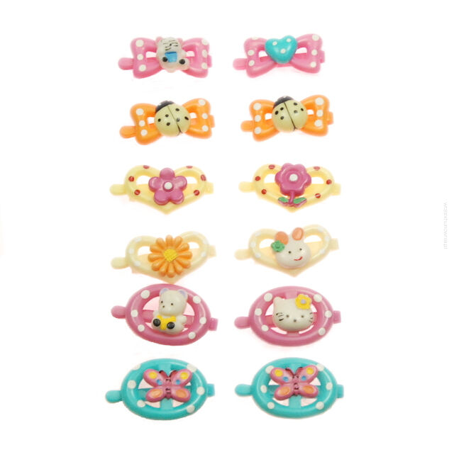 SPINKI  DZIECIĘCE KOLOROWE (12 SZTUK)                                                                   0226-511