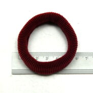 GUMKI DO WŁOSÓW FROTKI DUŻE MIX CZERWONY MIX (6 SZTUK)                               0245-26 - 3