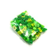 SZCZĘKI / KRABIKI MINI-MIX ZIELONY 50 SZTUK                                                            (0146-6 SAH) - 2