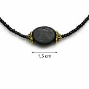 WISIOREK Z DREWNIANYMI KORALIKAMI                                                                                                 0667-132 - 4