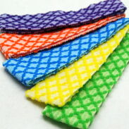 OPASKI NA GŁOWĘ  W KRATKĘ MIX KOLOR 5 SZTUK                         (0294-70 sh) - 2