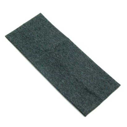 OPASKA NA GŁOWĘ ELASTYCZNA "SZARA" SZEROKA 9 CM                     (0171 SA)