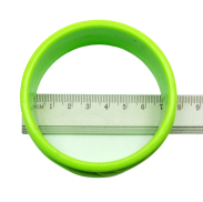 BRANSOLETKI PLASTIKOWE ZIELONE SZEROKIE 2 SZTUKI                                                                   (6817-1 SAM) - 3