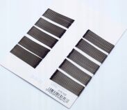 WSUWKA DO WŁOSÓW BRĄZOWA 2 KULKI 5 CM 100 SZTUK                              (315/100) - 3