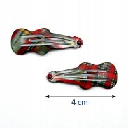 PYKI / SPINKI METALOWE KOLOROWE GITARY 6 SZTUK (0113-5 SAH) - 2