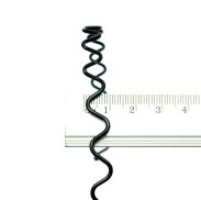 OPASKI METALOWE CZARNE ZYGZAK 6 SZTUK                                                              (1729 SAM) - 5