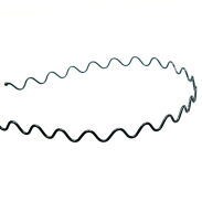 OPASKI METALOWE CZARNE ZYGZAK 6 SZTUK                                                              (1729 SAM) - 4