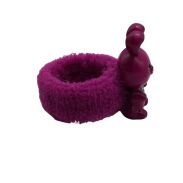 GUMKI DO WŁOSÓW DZIECIĘCE HIPOPOTAM, MIŚ, SŁOŃ, KRÓLIK KOLOROWE (0554-1) - 3