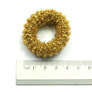 GUMKI DO WŁOSÓW FROTKI ZŁOTE 20 SZTUK                                                                                     (0958 SA) - 2