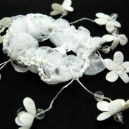 GUMKI OZDOBNE BIAŁE 