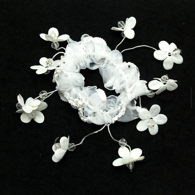 GUMKI OZDOBNE BIAŁE 